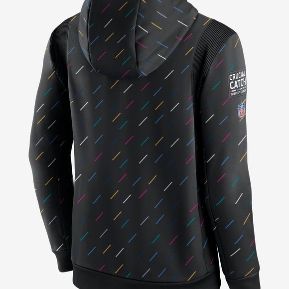 Nwt 2021 Men's 100% Nike Las Vegas Raiders Crucial Catch BCA Hoodie Sweatshirt - Picture 5 of 5